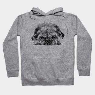 Sad Pug Hoodie